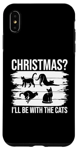 Christmas? Ill Be With The Cats Pet Sitter Hülle für iPhone XS Max von Haustiersitter Hundesitter Designs Ideen