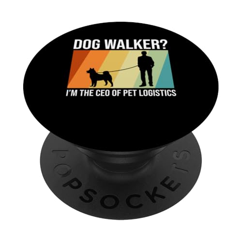Dog Walker? Im The CEO Of Pet Logistics Dog Sitter PopSockets Klebender PopGrip Dog Walker? Im The CEO Of Pet Logistics Dog Sitter PopSockets Klebender PopGrip von Haustiersitter Hundesitter Designs Ideen