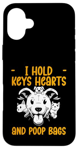 I Hold Keys Hearts And Poop Bags Dog Sitter Hülle für iPhone 16 Plus I Hold Keys Hearts And Poop Bags Dog Sitter Hülle für iPhone 16 Plus von Haustiersitter Hundesitter Designs Ideen