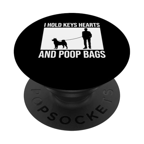 I Hold Keys Hearts And Poop Bags Dog Sitter PopSockets Klebender PopGrip von Haustiersitter Hundesitter Designs Ideen