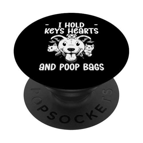I Hold Keys Hearts And Poop Bags Dog Sitter PopSockets Klebender PopGrip I Hold Keys Hearts And Poop Bags Dog Sitter PopSockets Klebender PopGrip von Haustiersitter Hundesitter Designs Ideen