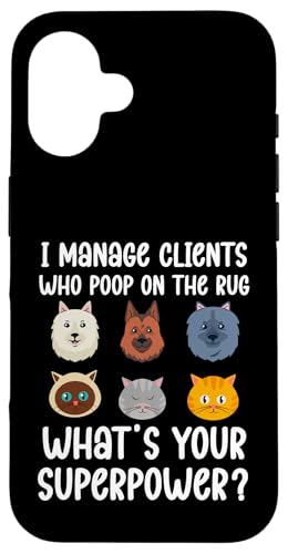 I Manage Clients Who Poop On The Rug Dog Sitter Hülle für iPhone 16 I Manage Clients Who Poop On The Rug Dog Sitter Hülle für iPhone 16 von Haustiersitter Hundesitter Designs Ideen