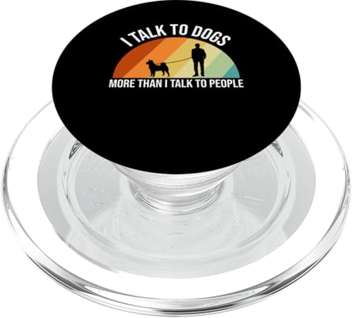 I Talk To Dogs More Than I Talk To People Dog Sitter PopSockets PopGrip für MagSafe I Talk To Dogs More Than I Talk To People Dog Sitter PopSockets PopGrip für MagSafe von Haustiersitter Hundesitter Designs Ideen
