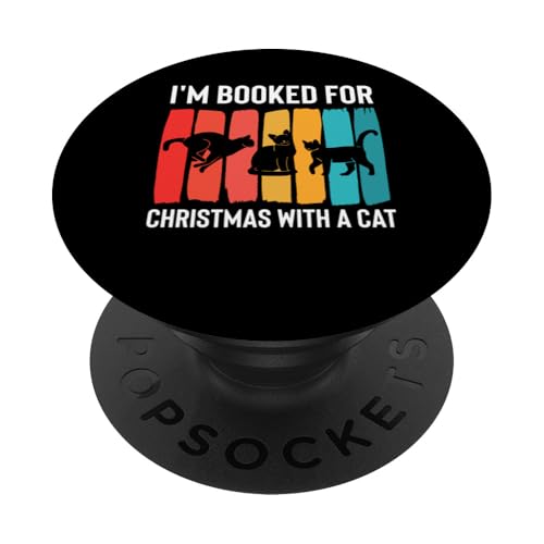 Im Booked For Christmas With A Cat Pet Sitter PopSockets Klebender PopGrip Im Booked For Christmas With A Cat Pet Sitter PopSockets Klebender PopGrip von Haustiersitter Hundesitter Designs Ideen