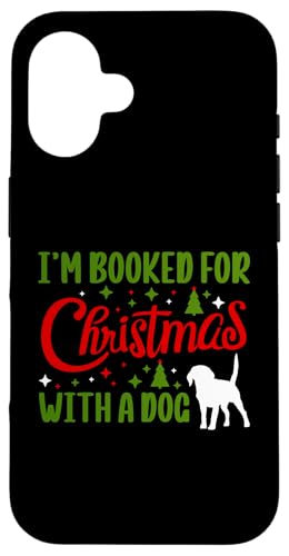 Im Booked For Christmas With A Dog Sitter Hülle für iPhone 16 von Haustiersitter Hundesitter Designs Ideen