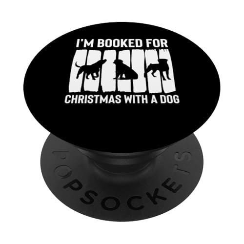 Im Booked For Christmas With A Dog Sitter PopSockets Klebender PopGrip Im Booked For Christmas With A Dog Sitter PopSockets Klebender PopGrip von Haustiersitter Hundesitter Designs Ideen