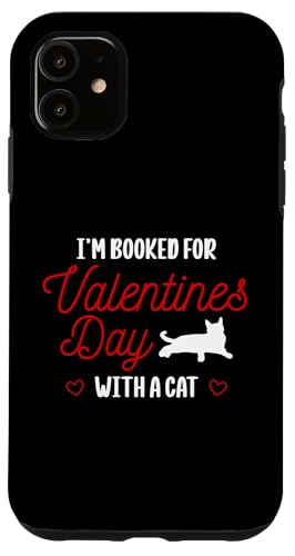 Im Booked For Valentines Day With A Cat Pet Sitter Hülle für iPhone 11 Im Booked For Valentines Day With A Cat Pet Sitter Hülle für iPhone 11 von Haustiersitter Hundesitter Designs Ideen