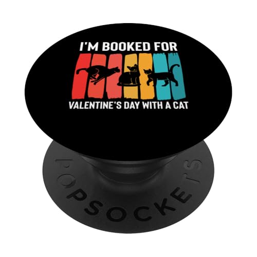 Im Booked For Valentines Day With A Cat Pet Sitter PopSockets Klebender PopGrip Im Booked For Valentines Day With A Cat Pet Sitter PopSockets Klebender PopGrip von Haustiersitter Hundesitter Designs Ideen