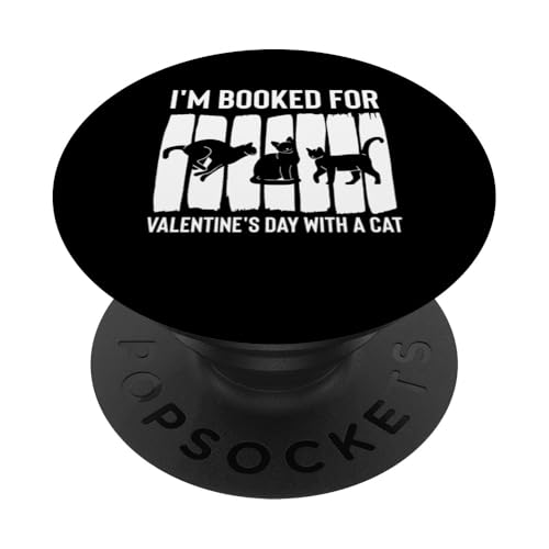 Im Booked For Valentines Day With A Cat Pet Sitter PopSockets Klebender PopGrip Im Booked For Valentines Day With A Cat Pet Sitter PopSockets Klebender PopGrip von Haustiersitter Hundesitter Designs Ideen
