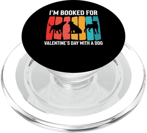 Im Booked For Valentines Day With A Dog Sitter PopSockets PopGrip für MagSafe Im Booked For Valentines Day With A Dog Sitter PopSockets PopGrip für MagSafe von Haustiersitter Hundesitter Designs Ideen