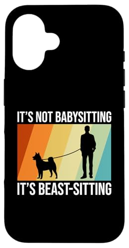 Its Not Babysitting Its Beast Sitting Dog Sitter Hülle für iPhone 16 Its Not Babysitting Its Beast Sitting Dog Sitter Hülle für iPhone 16 von Haustiersitter Hundesitter Designs Ideen