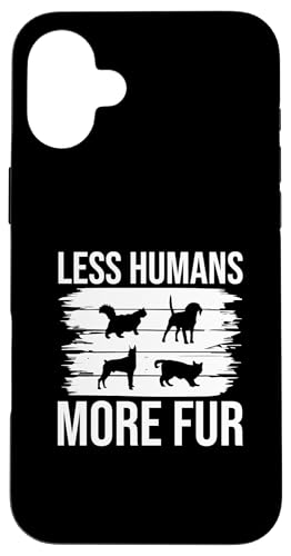 Less Humans More Fur Pet Sitter Hülle für iPhone 16 Plus Less Humans More Fur Pet Sitter Hülle für iPhone 16 Plus von Haustiersitter Hundesitter Designs Ideen