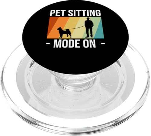Pet Sitting Mode On Dog Sitter PopSockets PopGrip für MagSafe Pet Sitting Mode On Dog Sitter PopSockets PopGrip für MagSafe von Haustiersitter Hundesitter Designs Ideen