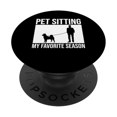 Pet Sitting My Favorite Season Pet Sitter Dog Sitter PopSockets Klebender PopGrip Pet Sitting My Favorite Season Pet Sitter Dog Sitter PopSockets Klebender PopGrip von Haustiersitter Hundesitter Designs Ideen