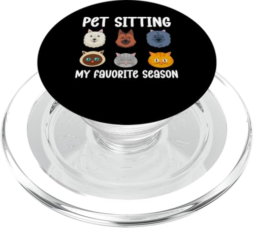 Pet Sitting My Favorite Season Pet Sitter Dog Sitter PopSockets PopGrip für MagSafe Pet Sitting My Favorite Season Pet Sitter Dog Sitter PopSockets PopGrip für MagSafe von Haustiersitter Hundesitter Designs Ideen