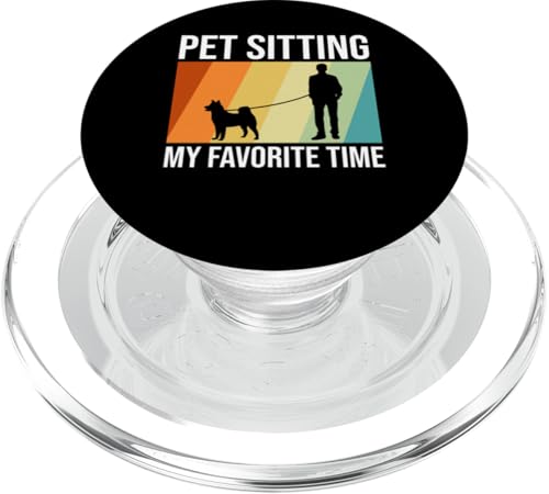 Pet Sitting My Favorite Time Pet Sitter Dog Sitter PopSockets PopGrip für MagSafe Pet Sitting My Favorite Time Pet Sitter Dog Sitter PopSockets PopGrip für MagSafe von Haustiersitter Hundesitter Designs Ideen