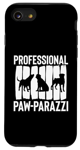 Professional Paw-Parazzi Pet Sitter Dog Sitter Hülle für iPhone SE (2020) / 7 / 8 von Haustiersitter Hundesitter Designs Ideen