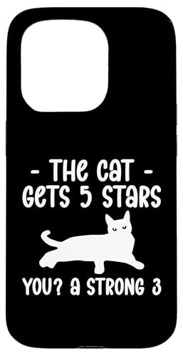 The Cat Gets 5 Stars You? A Strong 3 Pet Sitter Hülle für iPhone 15 Pro von Haustiersitter Hundesitter Designs Ideen