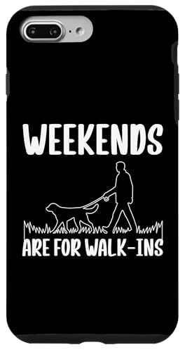 Weekend Are For Walk-Ins Dog Sitter Hülle für iPhone 7 Plus/8 Plus von Haustiersitter Hundesitter Designs Ideen