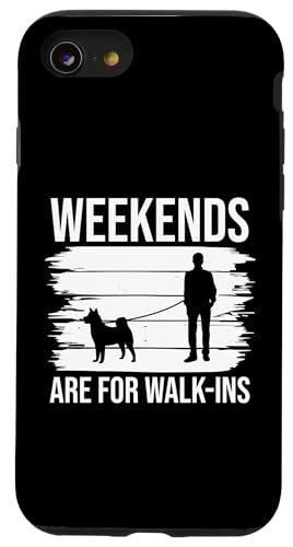 Weekend Are For Walk-Ins Dog Sitter Hülle für iPhone SE (2020) / 7 / 8 von Haustiersitter Hundesitter Designs Ideen