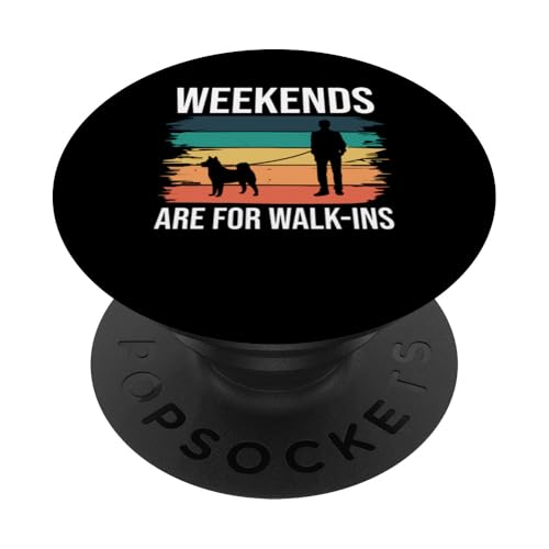 Weekend Are For Walk-Ins Dog Sitter PopSockets Klebender PopGrip Weekend Are For Walk-Ins Dog Sitter PopSockets Klebender PopGrip von Haustiersitter Hundesitter Designs Ideen