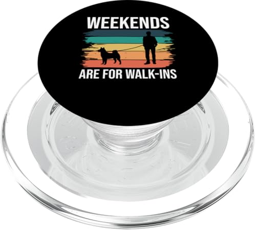 Weekend Are For Walk-Ins Dog Sitter PopSockets PopGrip für MagSafe Weekend Are For Walk-Ins Dog Sitter PopSockets PopGrip für MagSafe von Haustiersitter Hundesitter Designs Ideen