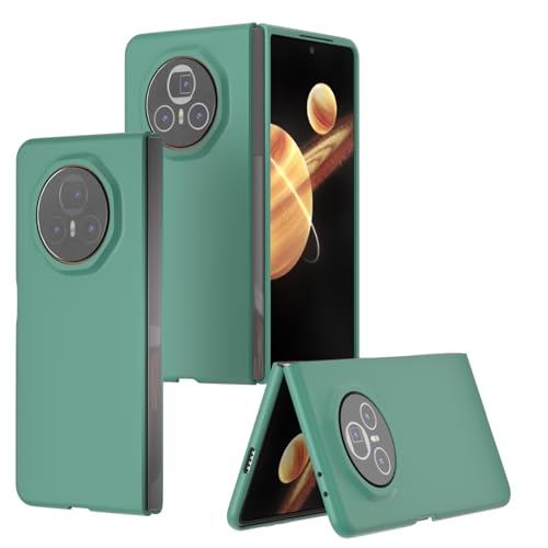 Hauw Hülle für Honor Magic V3,Ultradünne rutschfeste Faltbare Hart-PC-Handyhülle für Honor Magic V3,Dunkelgrün von Hauw