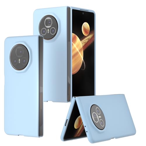 Hauw Hülle für Honor Magic V3,Ultradünne rutschfeste Faltbare Hart-PC-Handyhülle für Honor Magic V3,Himmelblau von Hauw