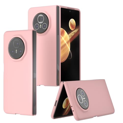 Hauw Hülle für Honor Magic V3,Ultradünne rutschfeste Faltbare Hart-PC-Handyhülle für Honor Magic V3,Rosa von Hauw
