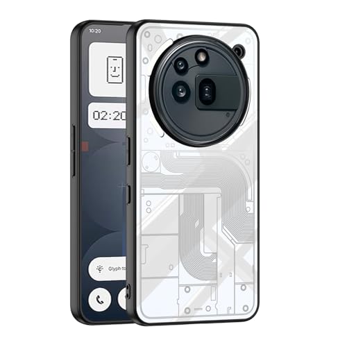 Hauw Hülle für Nothing Phone (3a) Pro,Leichte und Dünne Kratzfeste Handyhülle für Nothing Phone (3a) Pro,Grau von Hauw