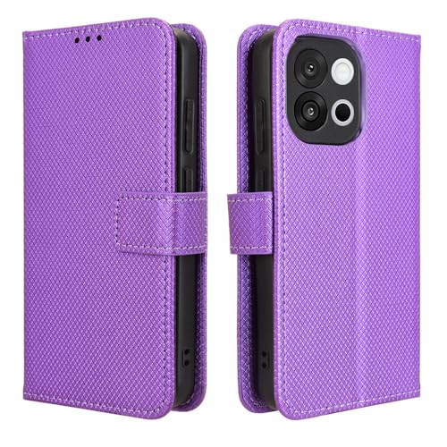 Hauw Hülle für OnePlus 13T,Handyhülle mit Magnetverschluss Kompatibel mit OnePlus 13T,Violett Hauw Hülle für OnePlus 13T,Handyhülle mit Magnetverschluss Kompatibel mit OnePlus 13T,Violett von Hauw