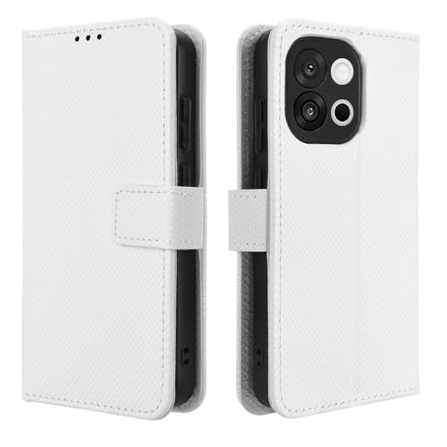 Hauw Hülle für OnePlus 13T,Handyhülle mit Magnetverschluss Kompatibel mit OnePlus 13T,Weiß Hauw Hülle für OnePlus 13T,Handyhülle mit Magnetverschluss Kompatibel mit OnePlus 13T,Weiß von Hauw