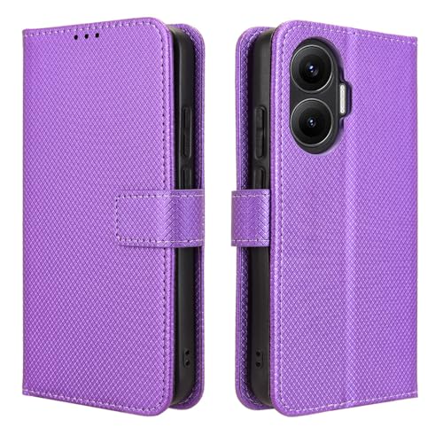 Hauw Hülle für Redmi Turbo 4 Pro,Handyhülle mit Magnetverschluss Kompatibel mit Xiaomi Redmi Turbo 4 Pro,Violett Hauw Hülle für Redmi Turbo 4 Pro,Handyhülle mit Magnetverschluss Kompatibel mit Xiaomi Redmi Turbo 4 Pro,Violett von Hauw