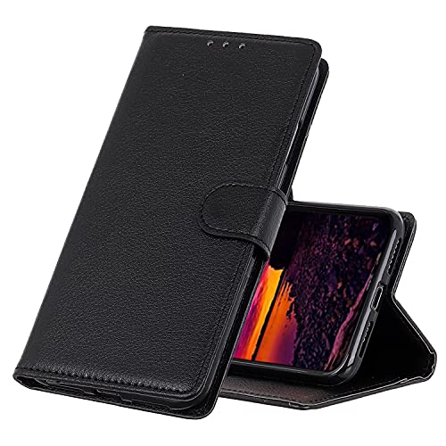 Hauw Hülle für Samsung Galaxy S24 Ultra,Flip Wallet Handyhülle Abdeckung mit Magnetverschluss für Samsung Galaxy S24 Ultra,Schwarz von Hauw