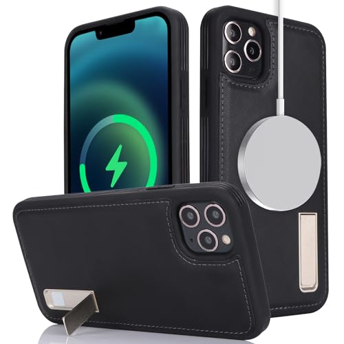 Ｈａｖａｙａ for Hülle iPhone 11 Pro Max Kompatibel mit Magsafe unterstützen Hülle iPhone 11 Pro Max mit ständer für Damen und Herren - Schwarz von Ｈａｖａｙａ