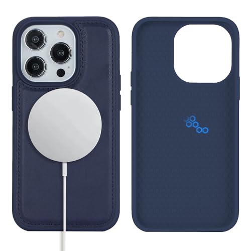 Havaya für iPhone 14 Pro Hülle Kompatibel mit Magsafe für iPhone 14 Pro Herren Leder magnétique Hülle für Damen - Dunkelblau Havaya für iPhone 14 Pro Hülle Kompatibel mit Magsafe für iPhone 14 Pro Herren Leder magnétique Hülle für Damen - Dunkelblau von Havaya