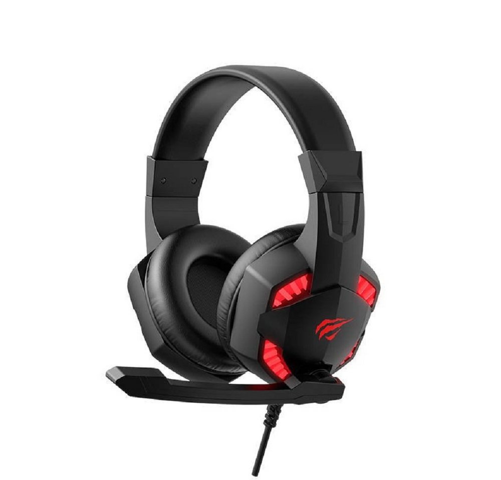 Havit Gaming Headphones RGB mit Mikrofon, 3,5-mm-Klinkenstecker USB Schwarz Gaming-Headset von Havit