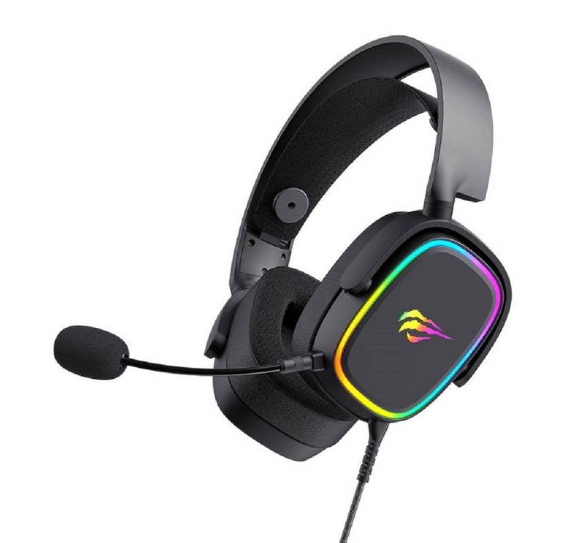 Havit H2035U Gaming Headphones RGB mit Mikrofon, 7.1 USB Schwarz Gaming-Headset von Havit