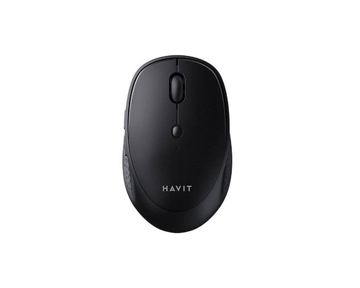Havit Maus Kabellose Maus 800-1600 DPI USB + 2.4 GHz bis zu 10m Schwarz Maus von Havit