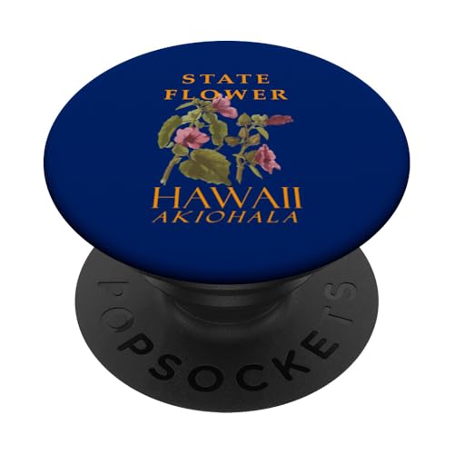 Blume des Hawaii-Territoriums Der Hibiscus furcellatus PopSockets Klebender PopGrip Blume des Hawaii-Territoriums Der Hibiscus furcellatus PopSockets Klebender PopGrip von Hawaii Territory Symbols Gifts & Tees taiche