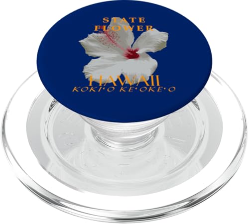 Blume des Hawaii-Territoriums Der Hibiscus waimeae PopSockets PopGrip für MagSafe von Hawaii Territory Symbols Gifts & Tees taiche