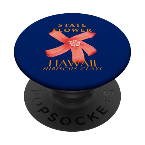 Blume des Hawaii-Territoriums: Der Hibiskus-Ton PopSockets Klebender PopGrip Blume des Hawaii-Territoriums: Der Hibiskus-Ton PopSockets Klebender PopGrip von Hawaii Territory Symbols Gifts & Tees taiche