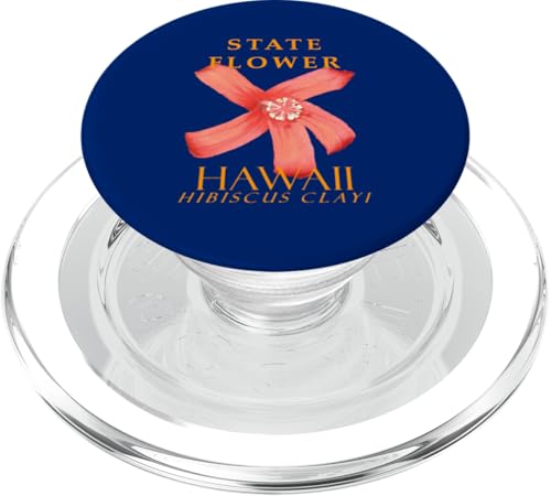 Blume des Hawaii-Territoriums: Der Hibiskus-Ton PopSockets PopGrip für MagSafe von Hawaii Territory Symbols Gifts & Tees taiche