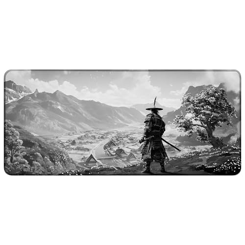 HawkStrike Mauspad XXL Gaming | Japanese Samurai Black White Design Mousepad 90 x 40 cm HawkStrike Mauspad XXL Gaming | Japanese Samurai Black White Design Mousepad 90 x 40 cm von HawkStrike