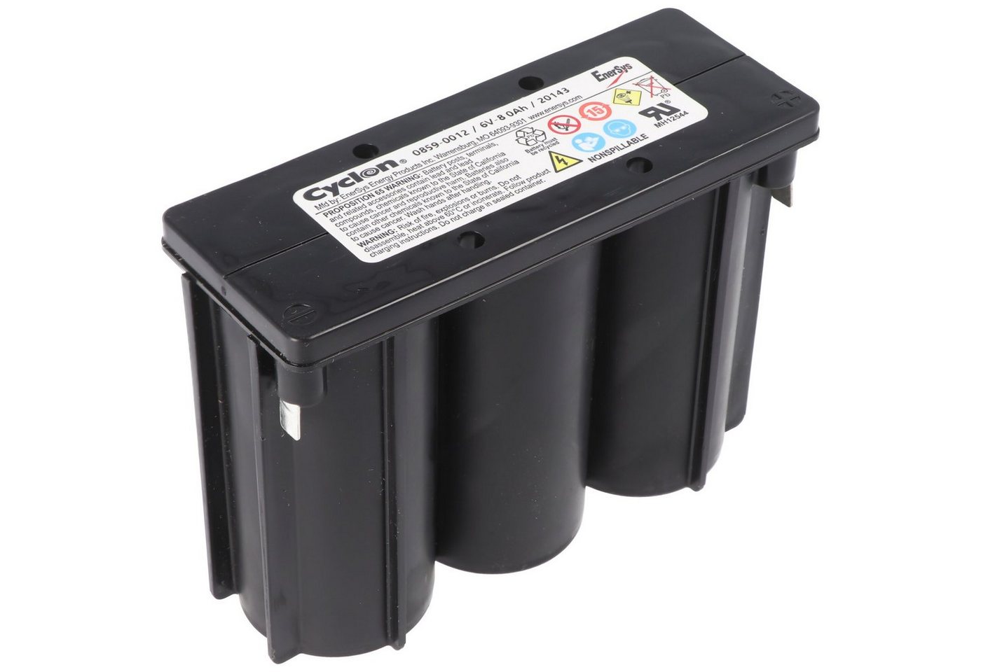 Hawker EnerSys Hawker Cyclon Enersys Cyclon 0859-0012 Akku E cell 1x3 Akku 8000 mAh (6,0 V) von Hawker EnerSys