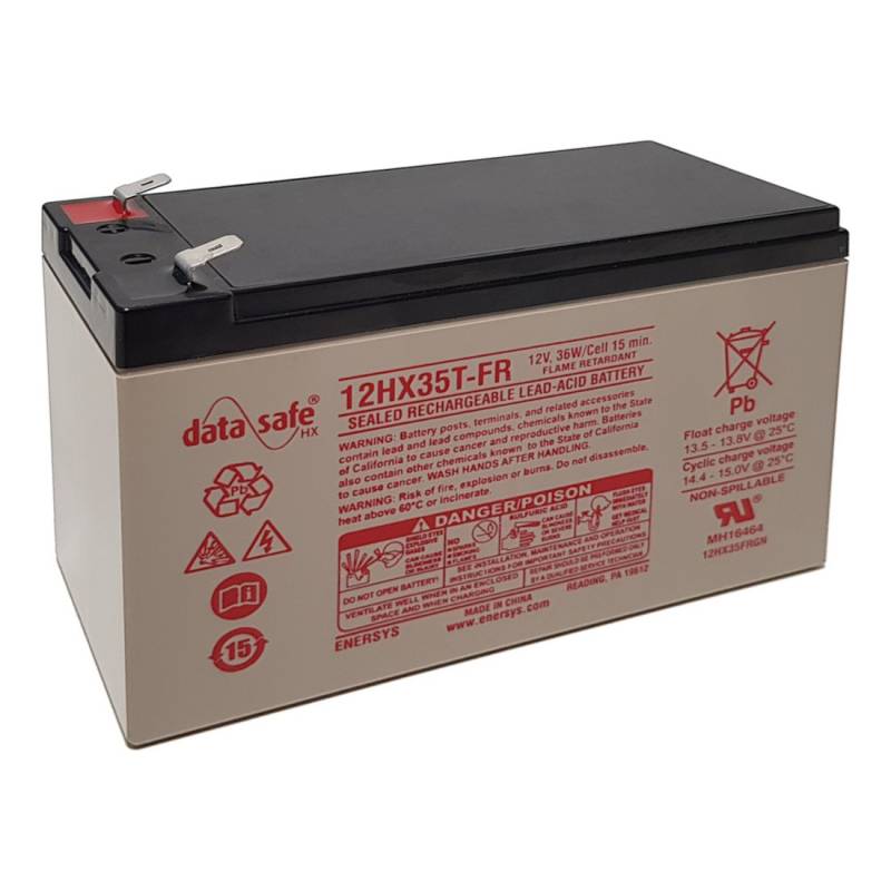 EnerSys Hawker DataSafe 12HX35 12 Volt 7000mAh 151mm x 65mm x 100mm 6,3mm Fast-On Kontakte von Hawker