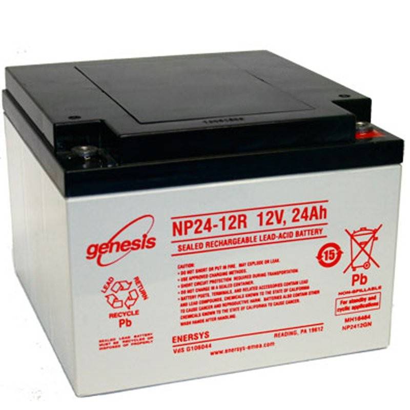 Hawker Enersys Genesis NP24-12R Akku Blei PB 12Volt 24Ah von Hawker