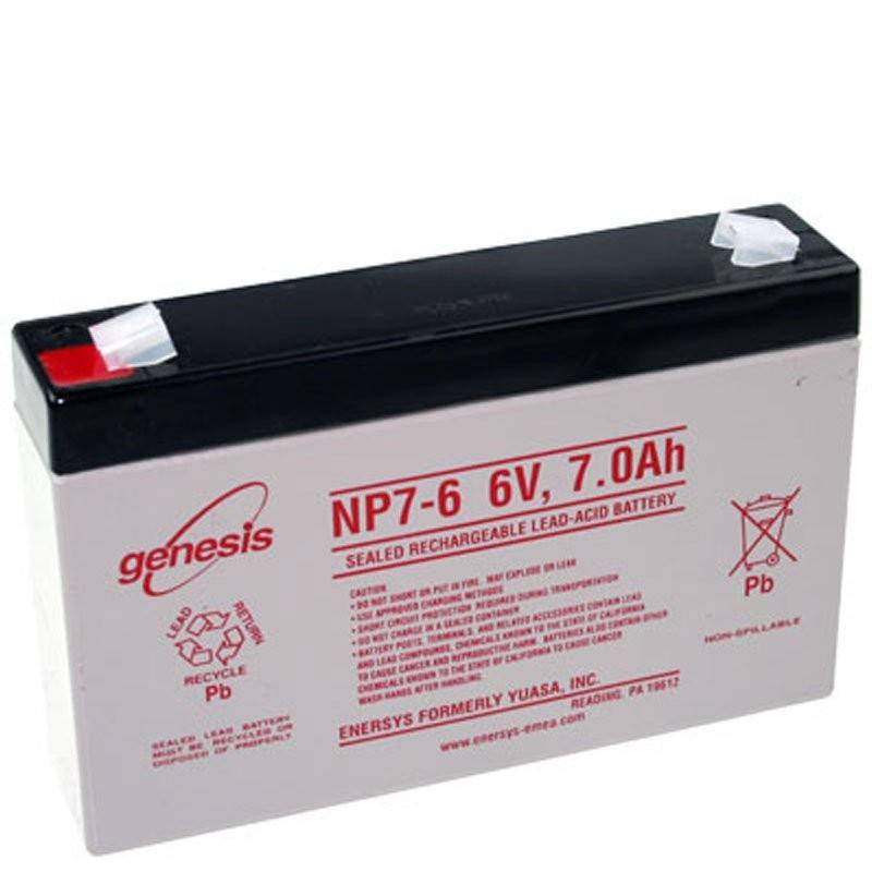 Hawker Enersys Genesis NP7-6 Blei Akku 6 Volt 7000mAh von Hawker
