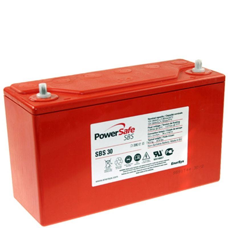 Hawker SBS 30 PowerSafe Akku Blei PB 12Volt 26Ah 12SBS30 von Hawker