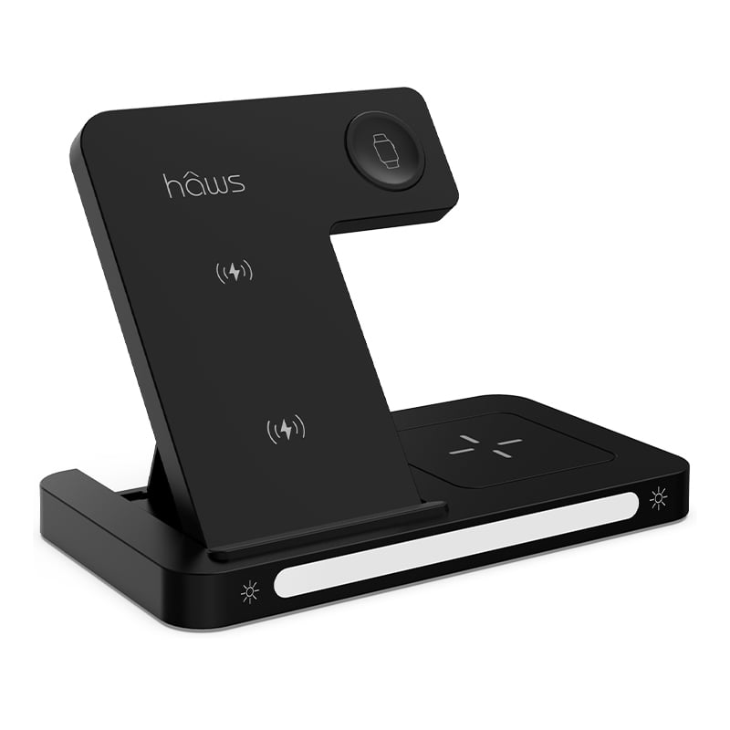 Hâws - Rønø Faltbare 3-in-1 Wireless Charger + Nachtlicht Hâws - Rønø Faltbare 3-in-1 Wireless Charger + Nachtlicht von Haws